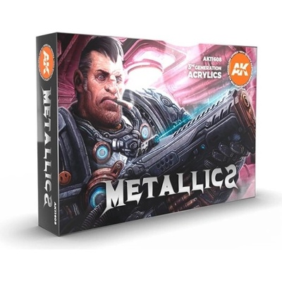 AK-Interactive Metallics Colors Set