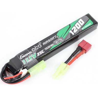 Li-Pol Gens ACE 11,1V 1200mAh 25C Mini Tamiya