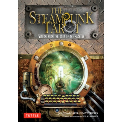 Tuttle Publishing The Steampunk Tarot: Wisdom from the Gods of the Machine [With Book(s)] | John Matthews, Caitlin Matthews, Wil Kinghan