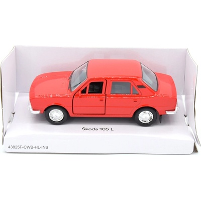 Welly Škoda 105 L červená 1:34