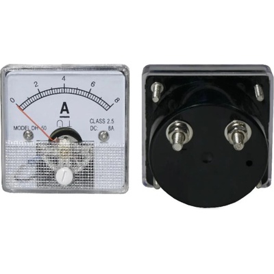 XTREME Analógový ampérmeter 8A+ bočník