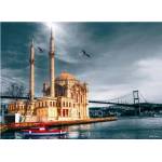 Anatolian - Puzzle Turkey: Istanbul: Ortakoy Mosque - 1 000 piese
