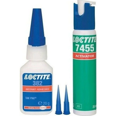 Loctite 382 TAK PAK + Loctite SF 7455 - profesionální sada pro rychlé lepení v elektronice