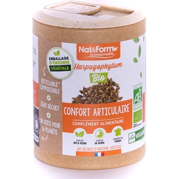 Nat&Form Екстракт от Дяволски нокът 60 капсули | Nat&Form (010009 (HARP_60E))