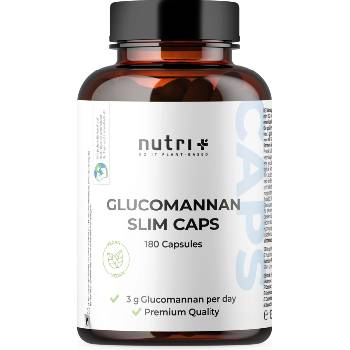 nutri + Glucomannan Slim Caps - 180 капсули