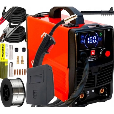 WELDMAN MINI MIG 160 SYNERGIA FLUX 160A 230V