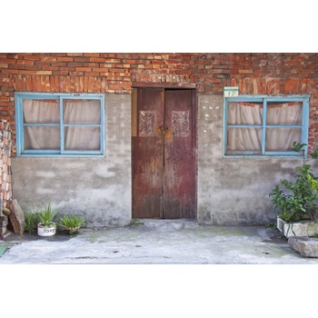 DIMEX ART s. r. o Флизелинов фототапет тухлена къща 375 x 250 см