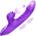SuperLove Powerful Thrusting G-Spot Rabbit Vibrator Purple