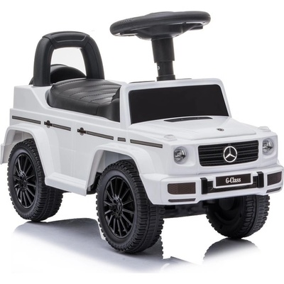 Lean Toys autíčko Mercedes-Benz G-Class s klaksónom biele