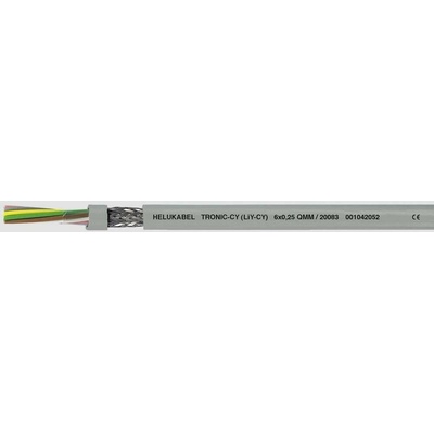 Helu 16037-1000 datový LiYCY 18 x 0.75 mm² šedá 1000 m
