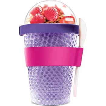 Asobu Hrnek termo 390 ml odstíny fialové