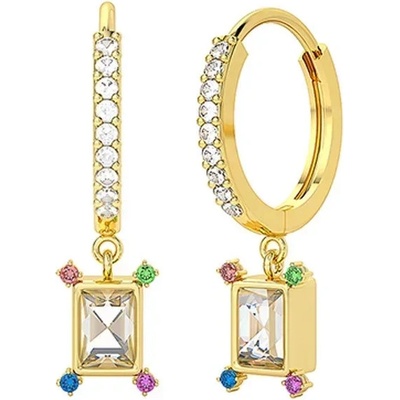 DELIS Сребърни обеци 925, jw948, елегантен дизайн, златно покритие (jw948)