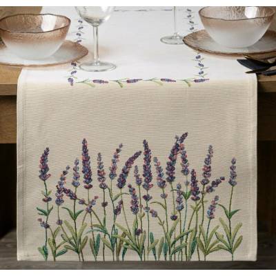 EUROFIRANY GOBELÍNOVÝ BĚHOUN LAVENDER 40X100cm