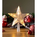 MagicHome Hviezda Vianoce 10 LED zlatá 2xAA