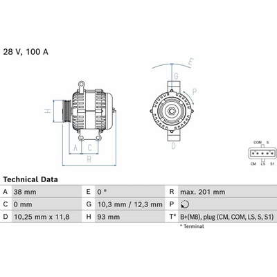 Alternátor BOSCH 0 986 084 290
