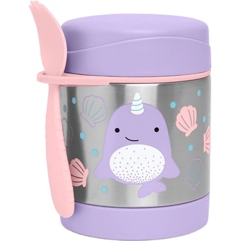 Skip Hop Термо контейнер за храна Skip Hop Zoo - 325 ml, нарвал (9I238710)