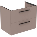Ideal Standard i. life B стенен шкаф за шкафове, сив - матово бежов, 2 чекмеджета, 80 см (T5272NH)