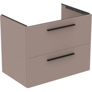 Ideal Standard i. life B стенен шкаф за шкафове, сив - матово бежов, 2 чекмеджета, 80 см (T5272NH)