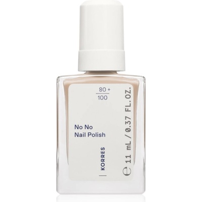 KORRES No No Nail Polish подхранващ лак за нокти цвят 34 Sand 11ml