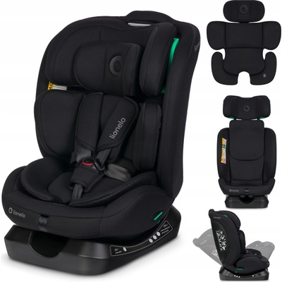 Lionelo Aart i-Size 2026 Black Carbon