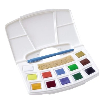 Akvarelové farby Talens ArtCreation Pocket box 12 kalíškov