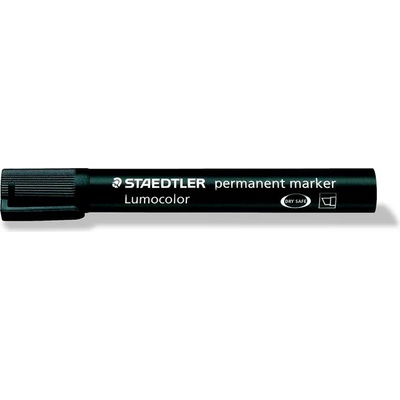 STAEDTLER Алкохолен маркер, 2-5 мм, изрязан, STAEDTLER "Lumocolor 350", черен 350-9 (350-9)
