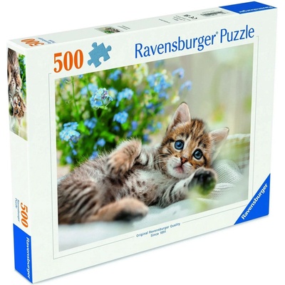 RAVENSBURGER Mazlivé koťátko 500 dílků