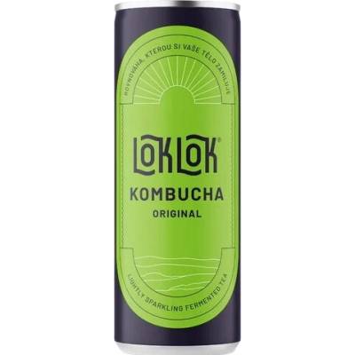 Loklok Kombucha originál plech 330 ml