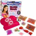 Ramiz Kit for making childrens jewelry 6+ Beads String Stand 10000+ pcs