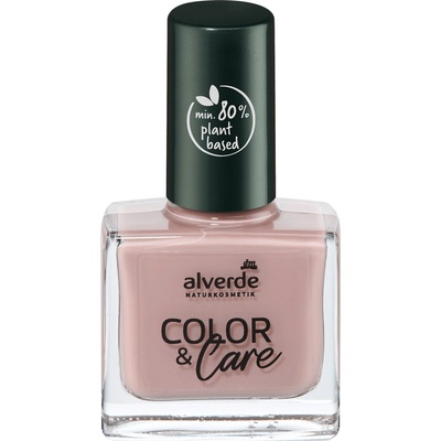 alverde NATURKOSMETIK lak na nehty Color & Care 170 Nude Sand 10 ml