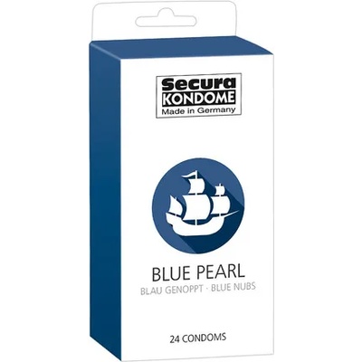 Презервативи Secura Blue Pearl 24бр