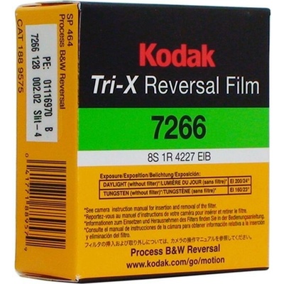 KODAK Tri-X, 200D/160T, 7266, Super 8 mm/15 m