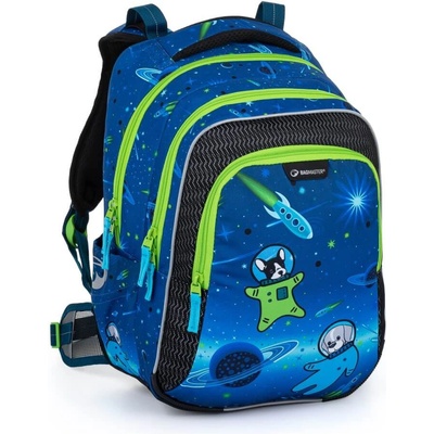 Bagmaster LUMI 22 D batoh psi kosmonauti modrá