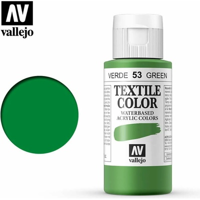 Vallejo textilná farba 40053 zelená 60 ml