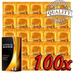 Vitalis Ribbed 100 pack