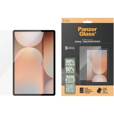 Panzer Стъклен протектор PanzerGlass - CaseFriendly, Galaxy Tab S10 FE/S9/S9 FE, прозрачен (5715685022999)