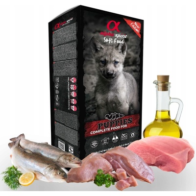 Alpha Spirit Puppies polovlhké 9 kg