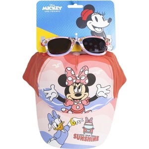 Cerda Детски комплект Cerda - Minnie Mouse, шапка и слънчеви очила, 53 cm (2200010456) - ozone