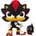 Funko Фигура Funko POP! Games: Sonic The Hedgehog - Shadow with Dark Chao (Flocked) (Special Edition) #1151 (109644)
