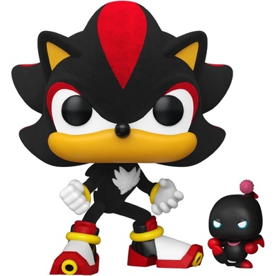 Funko Фигура Funko POP! Games: Sonic The Hedgehog - Shadow with Dark Chao (Flocked) (Special Edition) #1151 (109644)