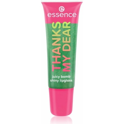 essence Say It With Juicy Thanks My Dear trblietavý lesk na pery 03 Glowy Gummy 10 ml