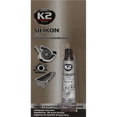 K2 Silikón na motory 21g čierny