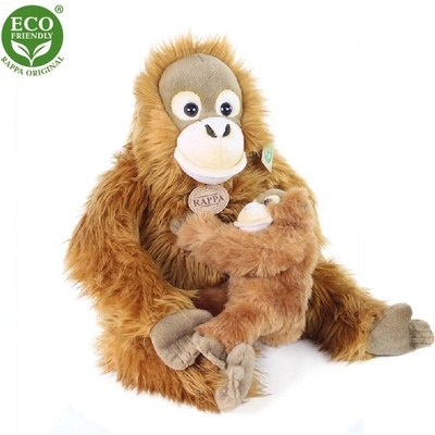 Eco-Friendly Rappa orangutan s mláďaťom 28 cm