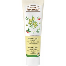 Green Pharmacy krém na ruky a nechty olivový olej a goji 100 ml