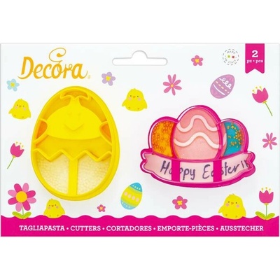 Decora Plastové vykrajovátko Veľká noc (2 ks)