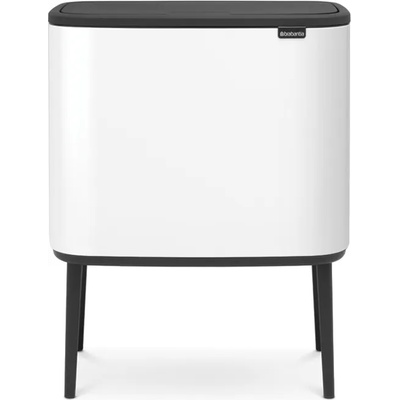 Brabantia Кош за смет Brabantia Bo Touch 3x11L, White
