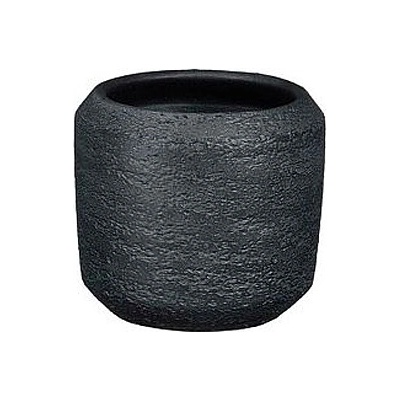 Mica КАШПА КЕРАМИЧНА КРЪГЛА amadora Ø16х15см ЧЕРНА (1148644)