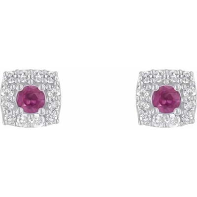 Eppi Safírové náušnice s diamanty Sukie E37345