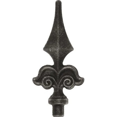 PSG Kovaný hrot - špička pre kovaný plot a bránu 40.002, 150x66 mm, základňa 16 mm