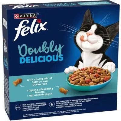 Felix Doubly Delicious losos morské ryby 270 g